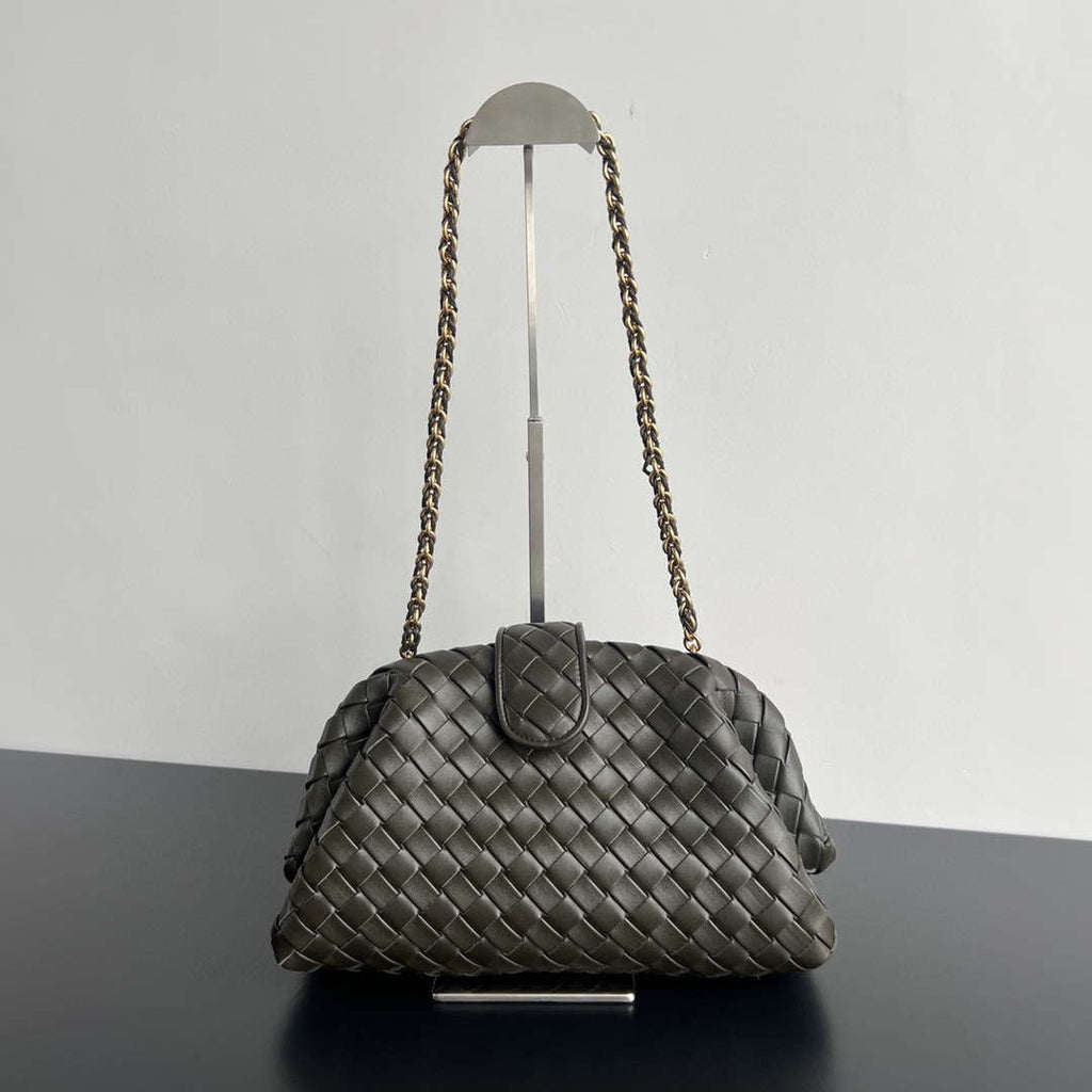 Bottega Veneta BV 785807 Lauren 1980 Kaki clutch Bag