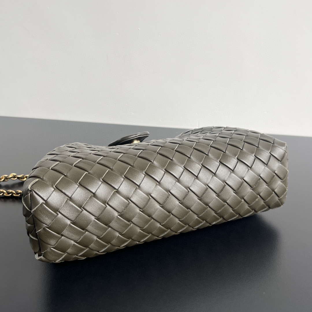 Bottega Veneta BV 785807 Lauren 1980 Kaki clutch Bag