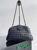 Bottega Veneta BV 785807 Lauren 1980 clutch Bag BV92024 Navy Blue