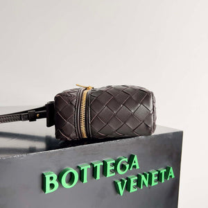 Bottega Veneta BV 789109V3IV16414 Bang Bang Vanity Case Dark Brown - Default Title - View 2