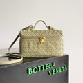 Bottega Veneta BV 789109V3IV16414 Bang Bang Vanity Case Lemon Yellow - Default Title - View 1