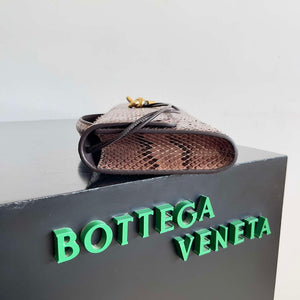 Bottega Veneta BV 794945 Long Clutch Andiamo With Python leather BV9090 - Default Title - View 2