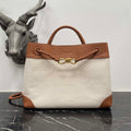 Bottega Veneta BV 795306 Medium Andiamo Natural Tan - Default Title - View 1