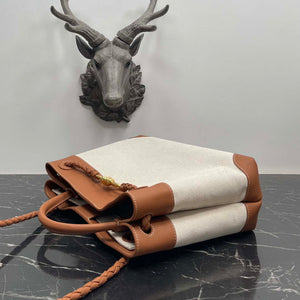 Bottega Veneta BV 795306 Medium Andiamo Natural Tan - Default Title - View 5