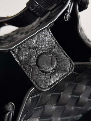 Bottega Veneta BV 796569VCPPT8060 Small Andiamo Parachute Black - Default Title - View 7