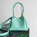 Bottega Veneta BV 796569VCPPT8060 Small Andiamo Parachute Blue - Default Title - View 1