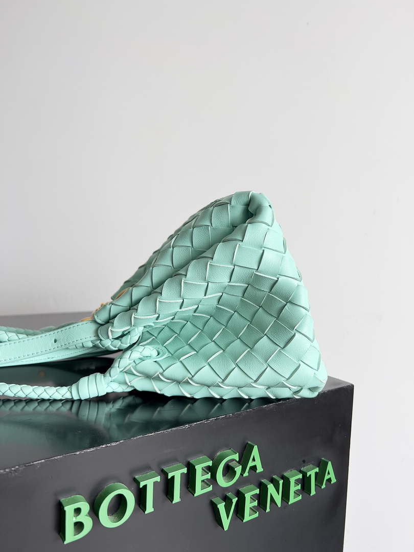 Bottega Veneta BV 796569VCPPT8060 Small Andiamo Parachute Blue - Default Title - View 2