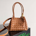 Bottega Veneta BV 796569VCPPT8060 Small Andiamo Parachute Brown - Default Title - View 1