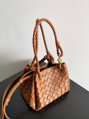 Bottega Veneta BV 796569VCPPT8060 Small Andiamo Parachute Brown - Default Title - View 3