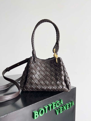 Bottega Veneta BV 796569VCPPT2190 Small Andiamo Parachute fondant - Default Title - View 1