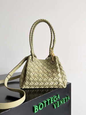 Bottega Veneta BV 796569VCPPT2190 Small Andiamo Parachute Green - Default Title - View 1