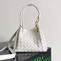 Bottega Veneta BV 796569VCPPT8060 Small Andiamo Parachute White - Default Title - View 1