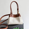 Bottega Veneta BV 796569VCPPT8060 Small Andiamo Parachute Canvas & Brown
