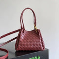 Bottega Veneta BV 796569VCPPT8060 Small Andiamo Parachute Wine Red