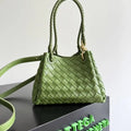Bottega Veneta BV 796569VCPPT8060 Small Andiamo Parachute Grass Green