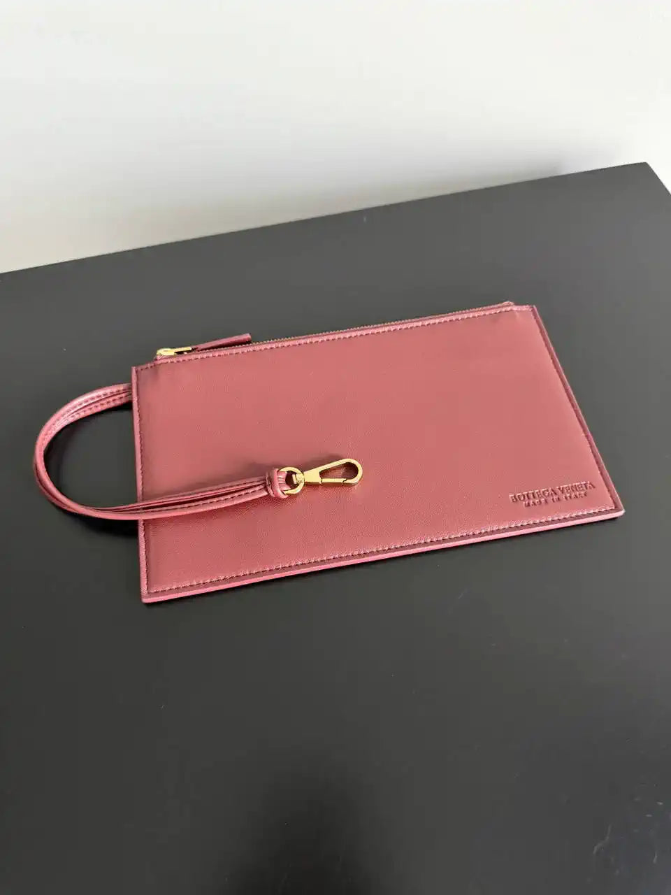 Bottega Veneta BV 796571 Large Andiamo Parachute Wine Red