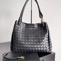 Bottega Veneta BV 796571 Large Andiamo Parachute Black