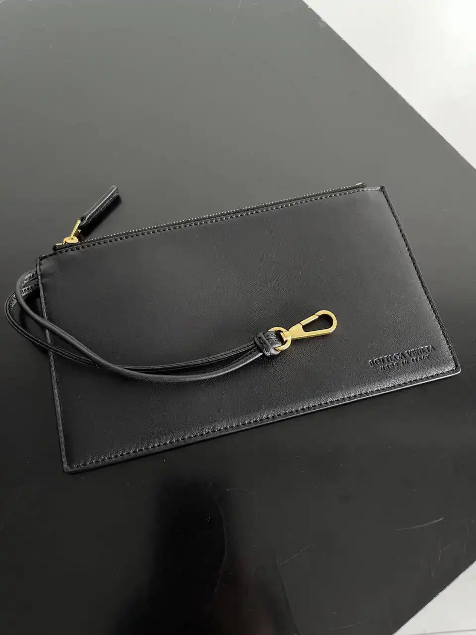 Bottega Veneta BV 796571 Large Andiamo Parachute Black
