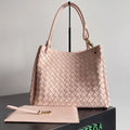 Bottega Veneta BV 796571 Large Andiamo Parachute Pink