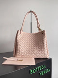 Bottega Veneta BV 796571 Large Andiamo Parachute Pink