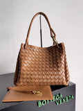 Bottega Veneta BV 796571 Large Andiamo Parachute Brown