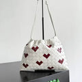 Bottega Veneta BV 796728V3IV12916  Dustbag White with Red