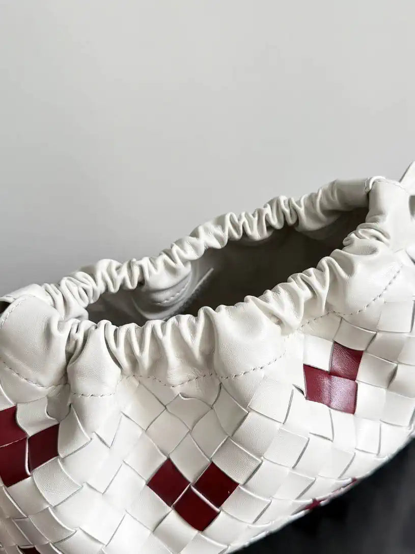 Bottega Veneta BV 796728V3IV12916  Dustbag White with Red