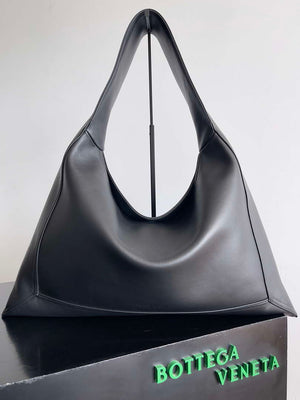 Bottega Veneta BV 803976 Large Hop bag  Shoulder bag in silky calf leather BV9093 - Default Title - View 1