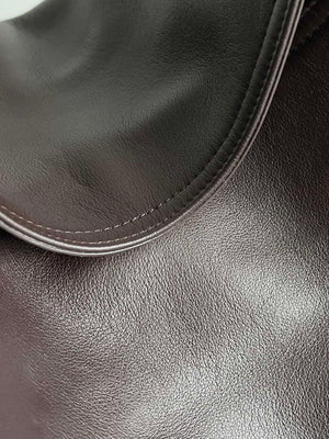 Bottega Veneta BV 803976 Large Hop bag  Shoulder bag in silky calf leather BV9091 - Default Title - View 5