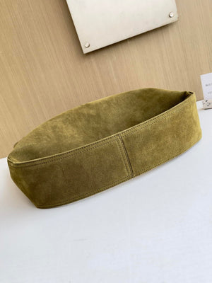 Bottega Veneta BV 803977 Hop bag  Shoulder bag in Suede BV9110 - Default Title - View 5