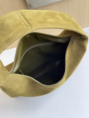 Bottega Veneta BV 803977 Hop bag  Shoulder bag in Suede BV9110 - Default Title - View 9