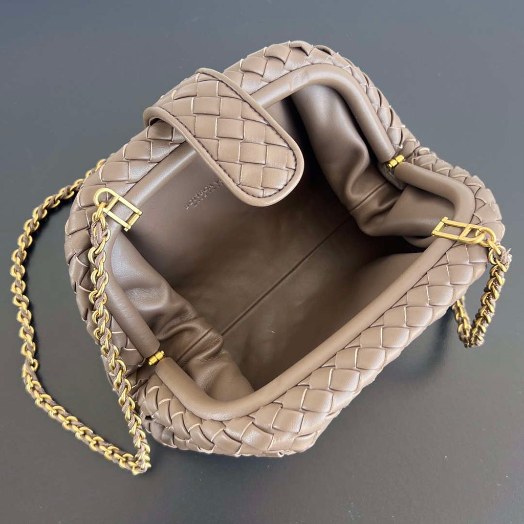 Bottega Veneta BV 804038 Small Lauren 1980 clutch Bag BV92014