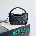 Bottega Veneta BV 805739 Mini Cobble Top Handle Black