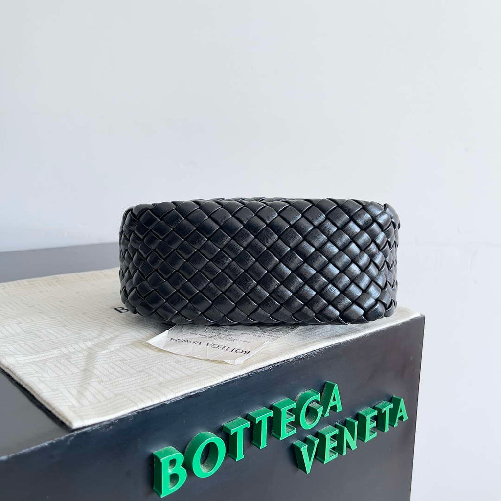 Bottega Veneta BV 805739 Mini Cobble Top Handle Black