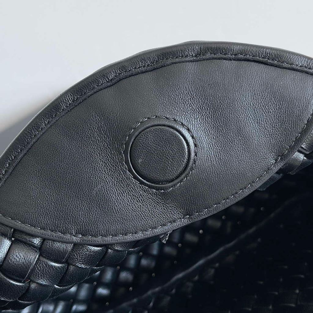 Bottega Veneta BV 805739 Mini Cobble Top Handle Black
