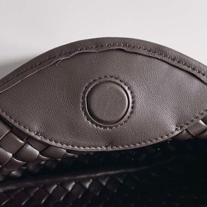 Bottega Veneta BV 805739 Mini Cobble Top Handle Dark Brown - Default Title - View 6