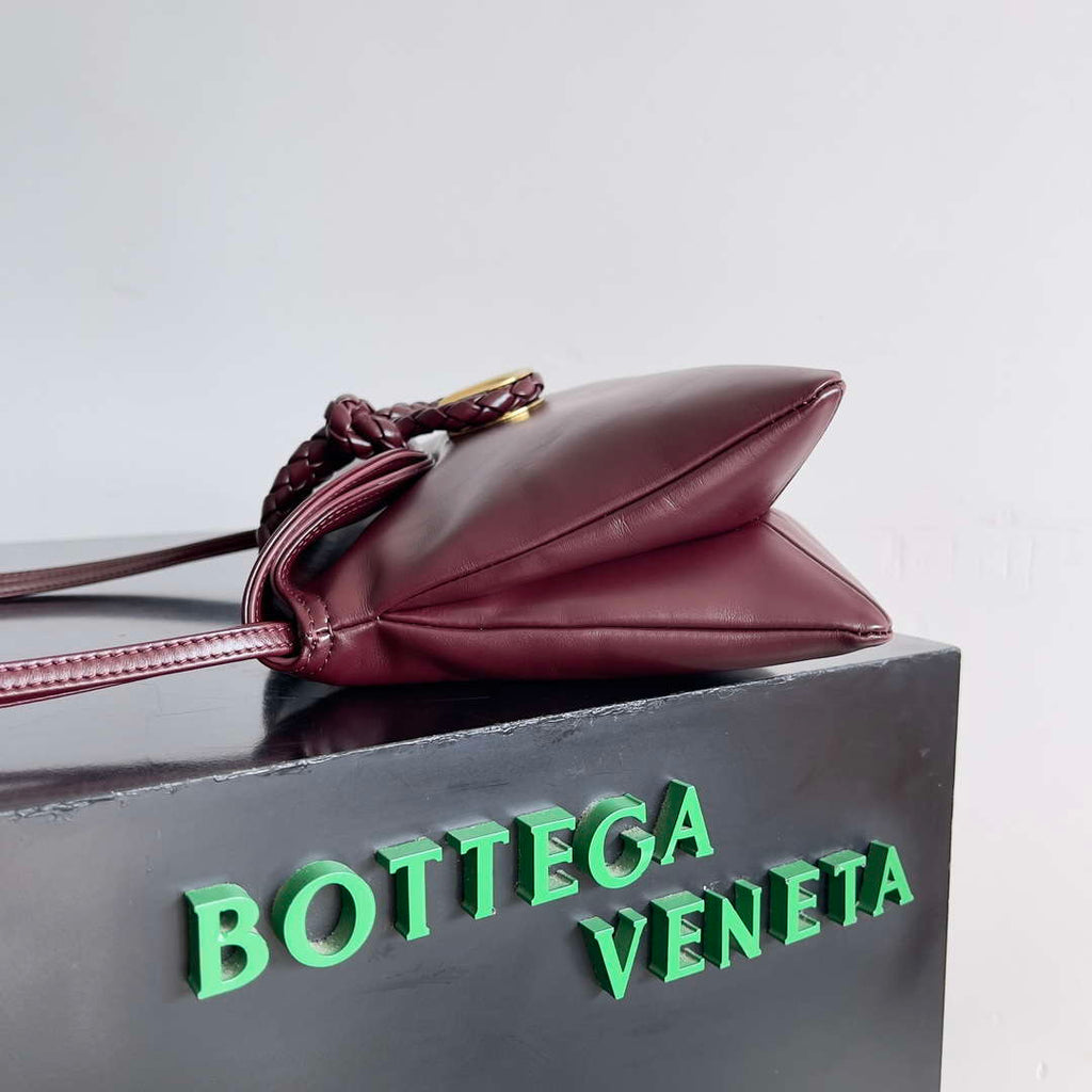 Bottega Veneta BV 806030V4SJ12190 Small Liberta Bag Wine Red