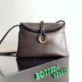 Bottega Veneta BV 806034V4SJ12250 Medium Liberta Bag Dark Brown - Default Title - View 1