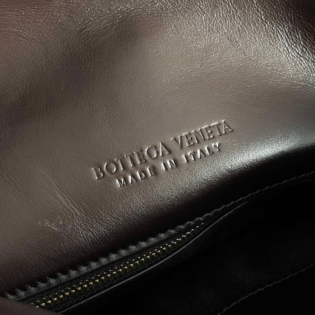 Bottega Veneta BV 806034V4SJ12250 Medium Liberta Bag Dark Brown