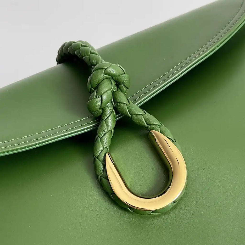 Bottega Veneta BV 806034V4SJ12250 Medium Liberta Bag Green