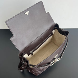 Bottega Veneta BV 815781V2HLD1208 Small Andiamo Messenger Brown - Default Title - View 5