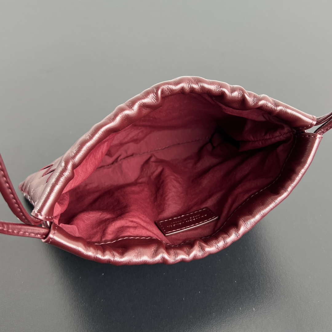 Bottega Veneta BV 816987V3IV18425 Small Dustbag Wine Red