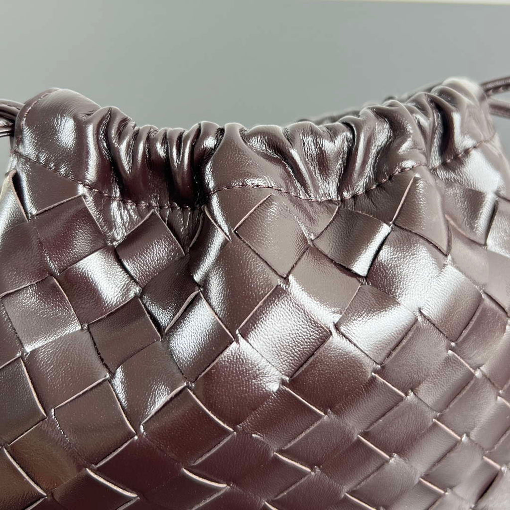 Bottega Veneta BV 816987V3IV18425 Small Dustbag Dark Brown
