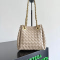 Bottega Veneta BV 817175V4SC59104 Small Parachute Chain Chalk - Default Title - View 1