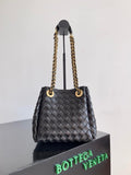 Bottega Veneta BV 817175V4SC59104 Small Parachute Chain Black