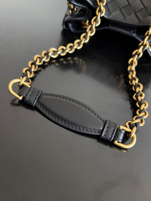 Bottega Veneta BV 817175V4SC59104 Small Parachute Chain Black - Default Title - View 5