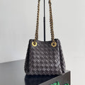 Bottega Veneta BV 817175V4SC59104 Small Parachute Chain Dark Brown - Default Title - View 1