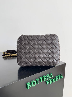 Bottega Veneta BV 817175V4SC59104 Small Parachute Chain Dark Brown - Default Title - View 3