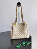 Bottega Veneta BV 817175V4SC59104 Small Parachute Chain Beige