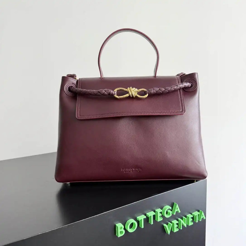 Bottega Veneta BV 817231  Medium Ciao Ciao Wine Red